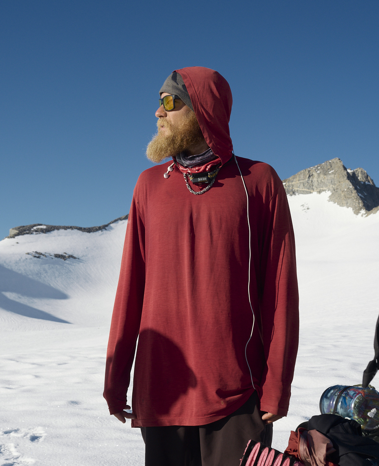 „Eldorado“ aus Ohio in der Morgensonne in der Sierra Nevada.